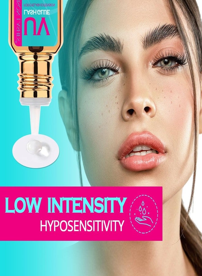 أريسون لاشز غراء رموش بالأشعة فوق البنفسجية، سريع الجفاف في ثانية واحدة، قوي التثبيت، مقاوم للماء، آمن، لا يسبب تهيجًا، يدوم حتى 75 يومًا، للاستخدام الاحترافي فقط (3 مل) - Image 3